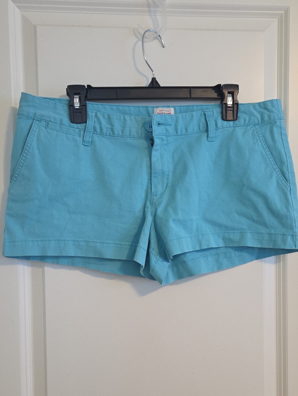 Mossimo Supply Co. Turquoise Chino Shorts for Women